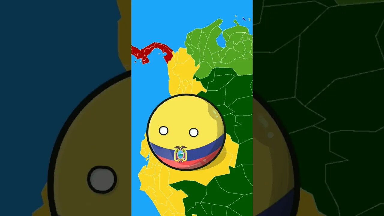 Eliminating South American countries Part 2 #animation #internetmeme #scratch #animationmeme #mine