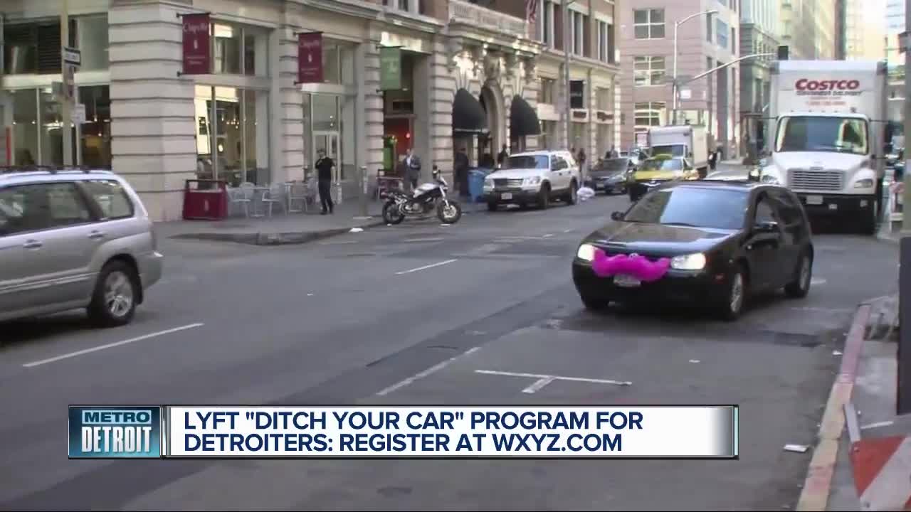 Lyft challenges Detroit residents to ditch their car for 31 days