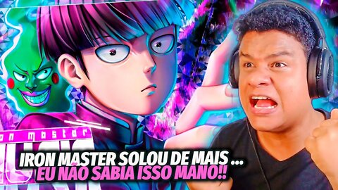 (MANO FICOU FOD@) REAGINDO a MEU LIMITE | Mob (Mob Psycho 100) | React Anime Pro