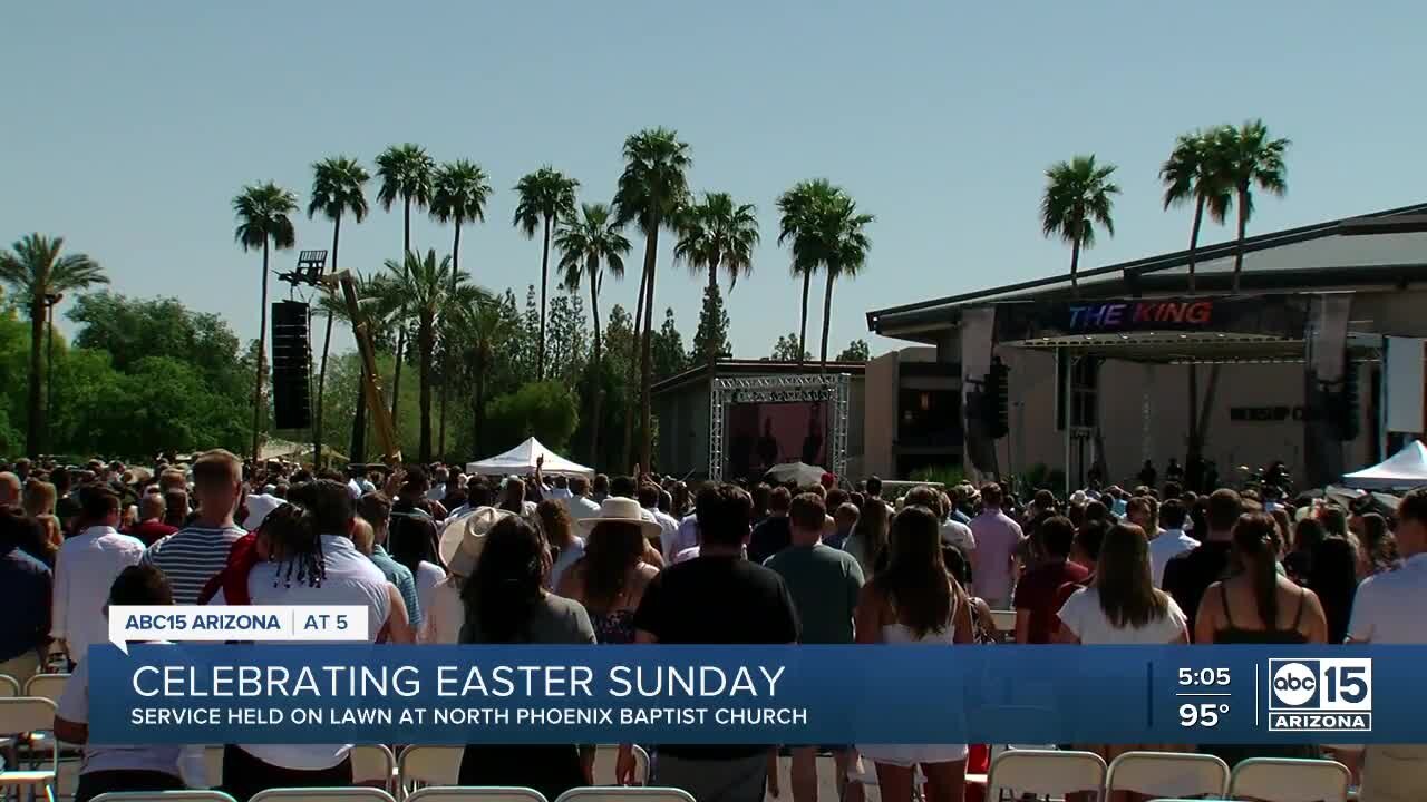 Celebrating Easter Sunday at North Phoenix Baptist Church