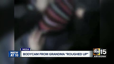 Mesa police release body camera video from incident that injured grandmother