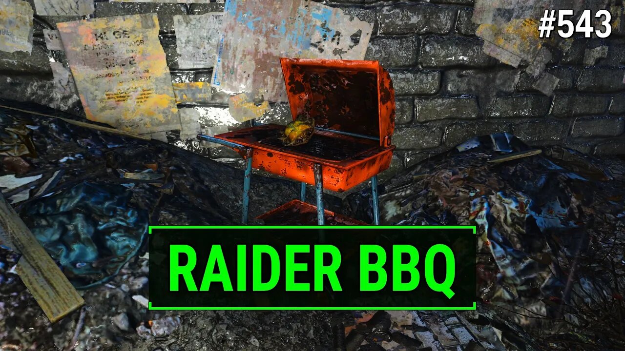 Fallout 4 Unmarked - Having a Raider BBQ | Ep. 543