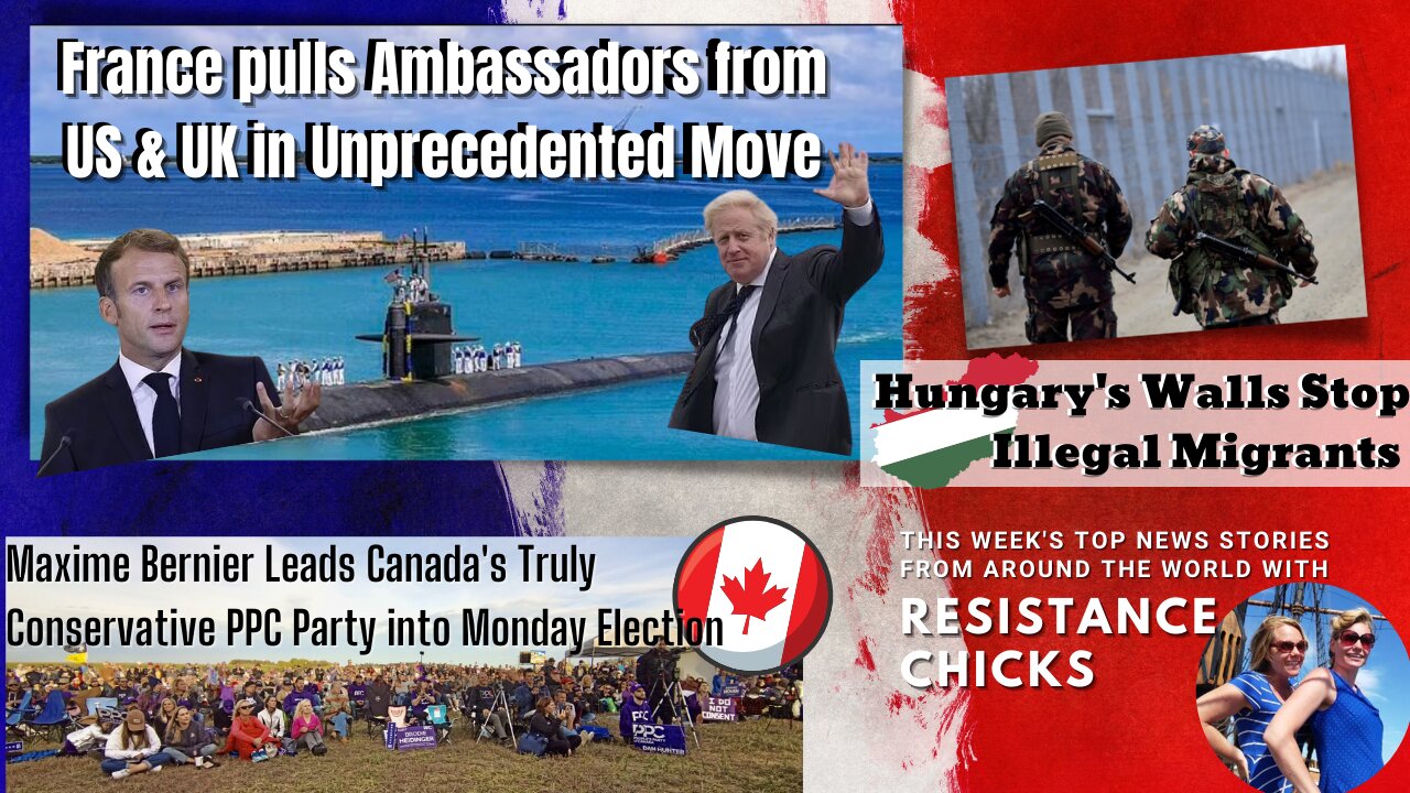 France Pulls Ambassadors, Hungary Border Wall, Canada's Conservative Firebrand Maxime Bernier