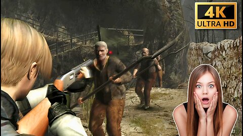 Only Headshot Challenge 😲 Resident Evil 4 Gameplay [ 4K60FPS ] No Commentary