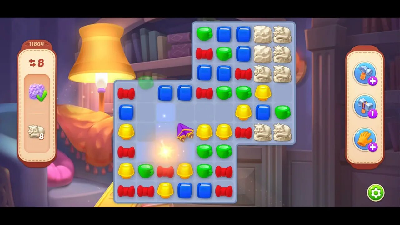 Playrix Homescapes Gameplay Walkthrough Level 11864