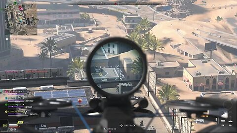 Long shot with crossbow