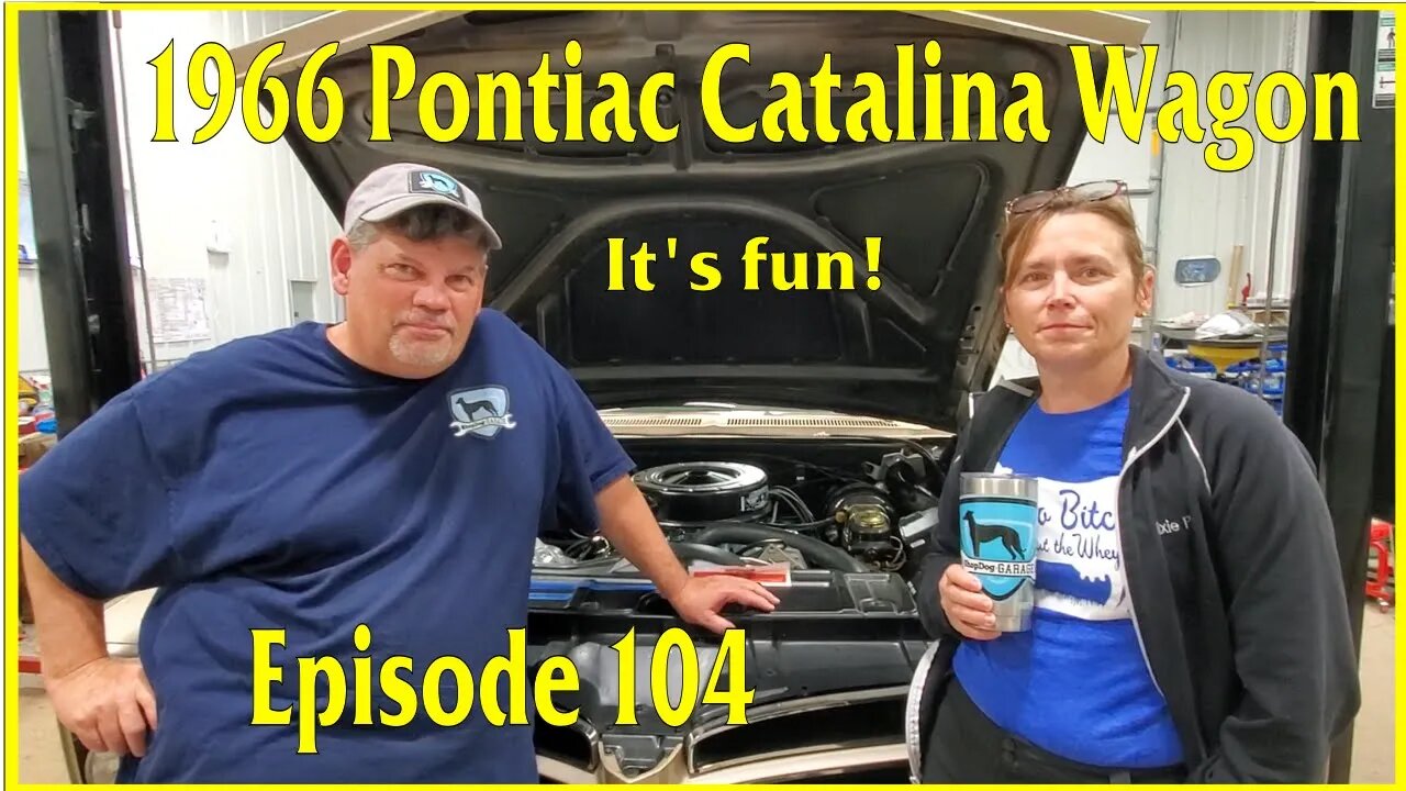 66 Pontiac Catalina Wagon part 104: Three steps forward, one step back!