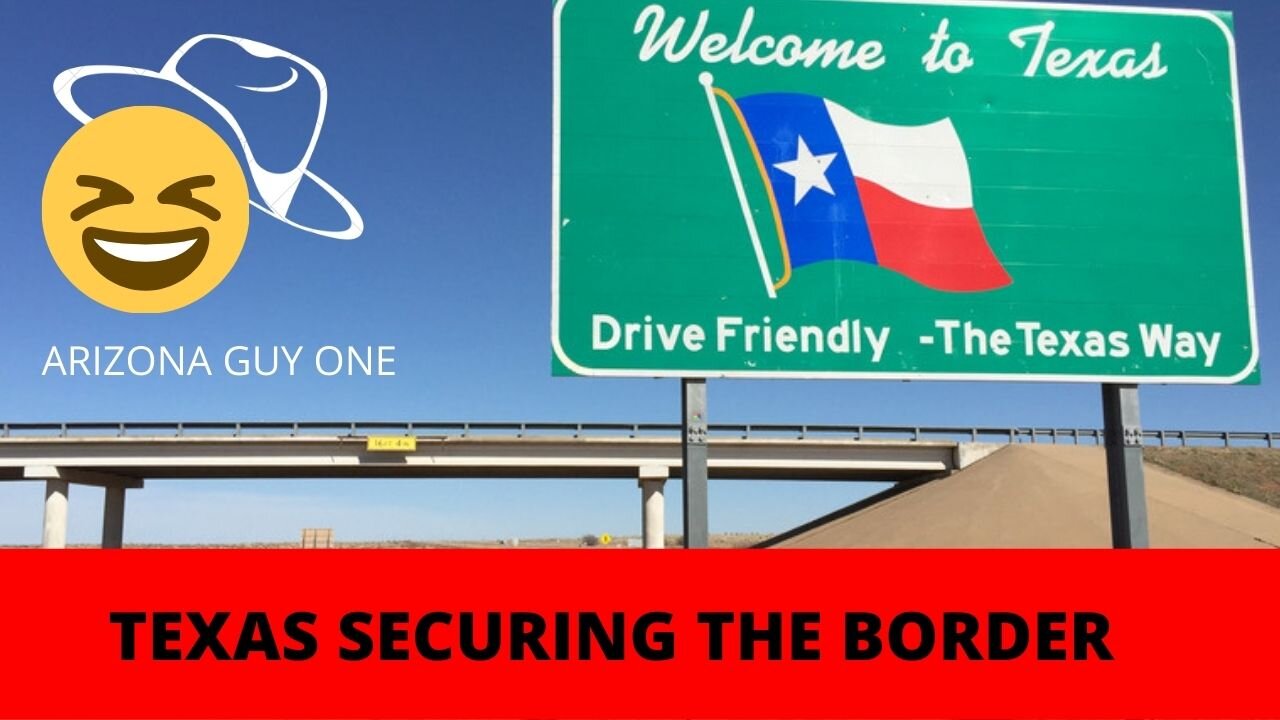 CONGRATULATIONS TEXAS!! BORDER SECURITY