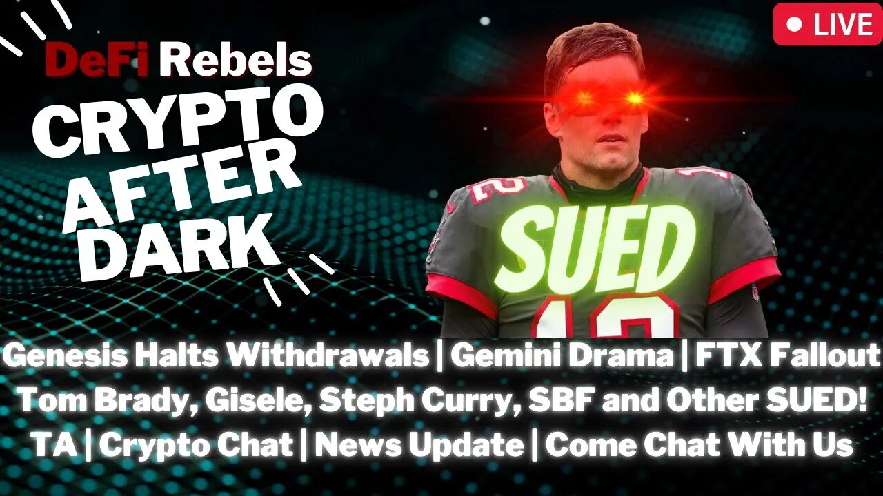 Genesis and Gemini Troubles | FTX Fallout | Brady, Gisele, SBF Sued | Latest Crypto News & TA