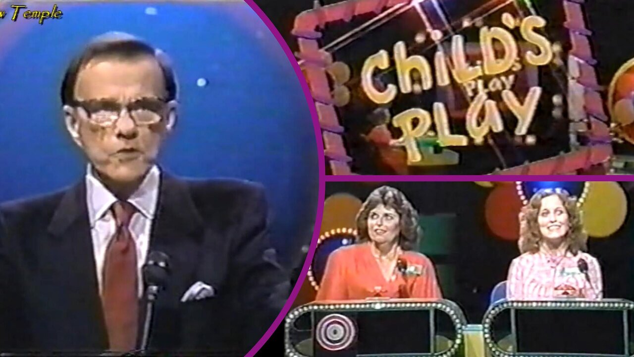 Bill Cullen | Child's Play (1982) | Pam vs. Peggy | Game Show