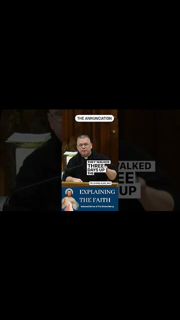 Subscribe for more "Explaining the Faith" videos. #frchrisalar #explainingthefaith #marianfathers