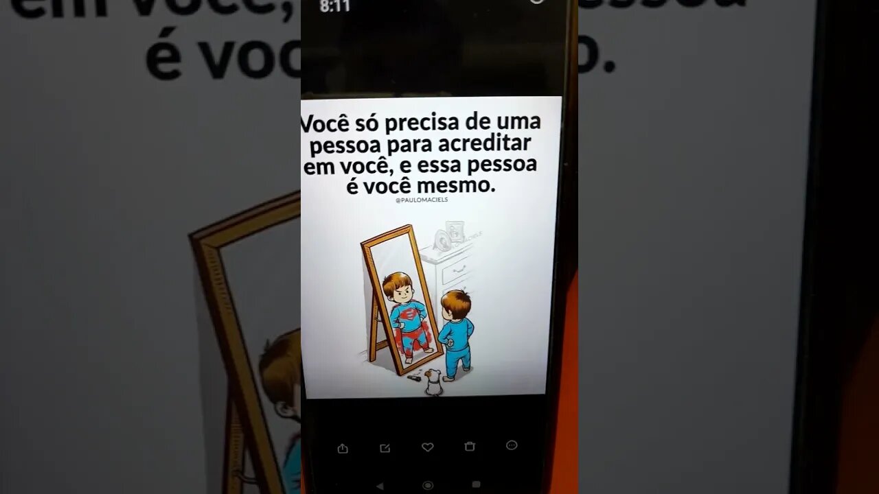 Acredite em você mesmo