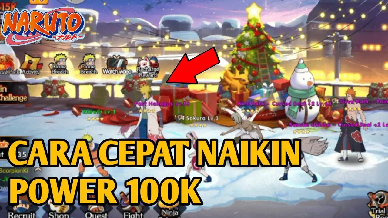 Cara Cepat Naikin Power Ninja Khusus Buat Unlock Combo Card