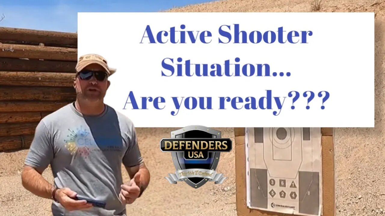 Shooting Accurately & Quickly In An Active Shooter Situation, Could you do it & do it well?