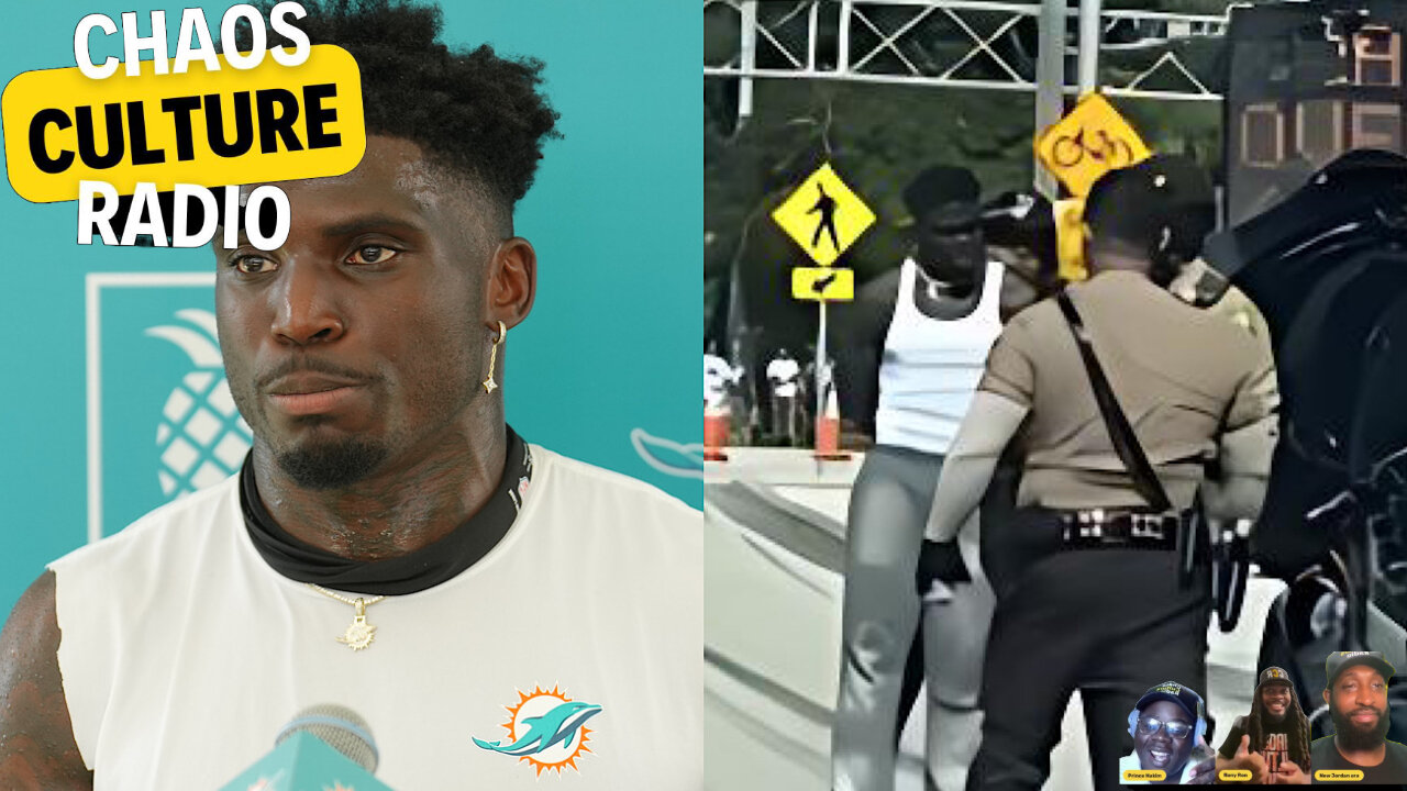 Miami Dolphins Player Tyreek Hill Arrested For Moving Violation