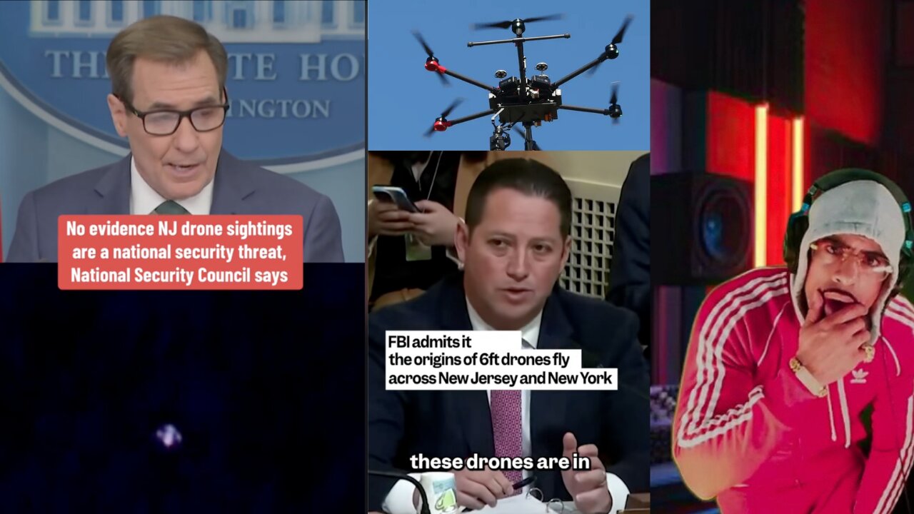 Are These Drones A Gov't PSYOP