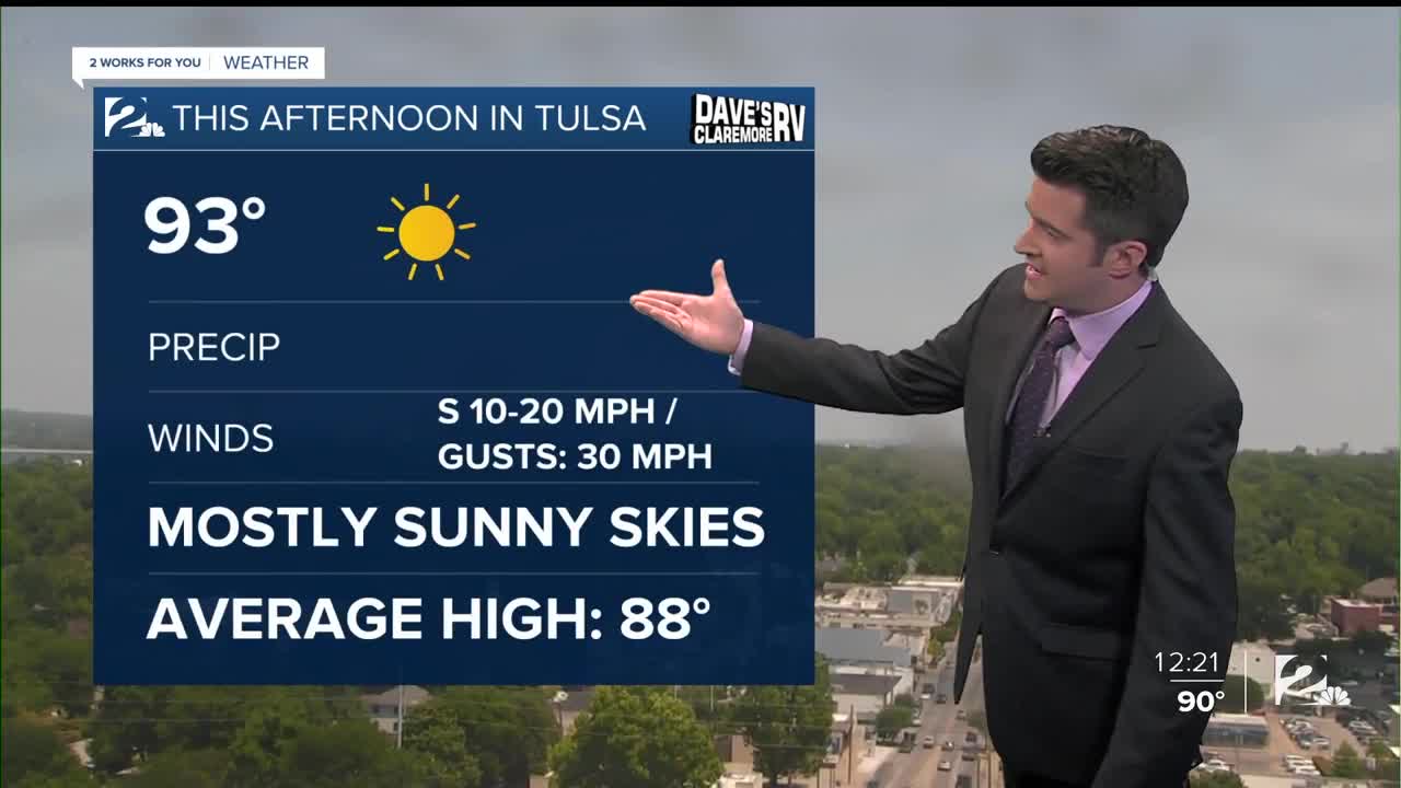 Thursday Noon Weathercast