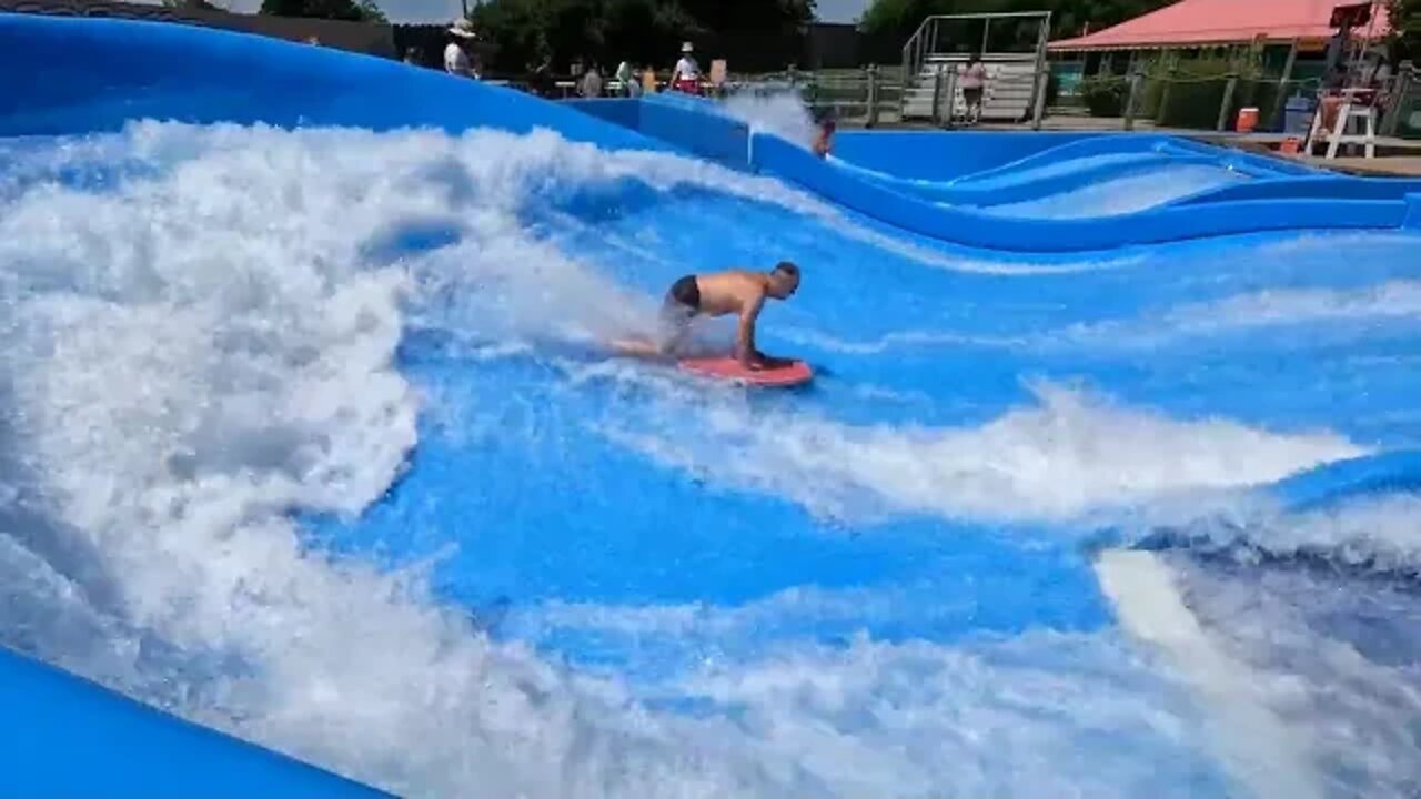 flowrider - Danny - 1 at Soak City, Kings Island