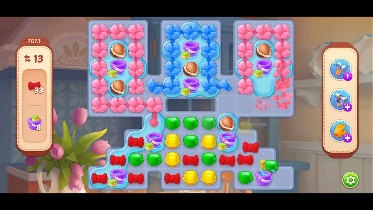 Playrix Homescapes Gameplay Walkthrough Level 7673