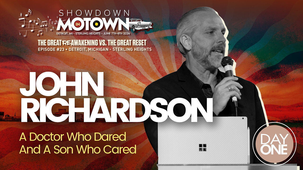 John Richardson | John Richardson Speaks At ReAwaken America Tour Detroit, Michigan! Join Navarro, Flynn, Eric Trump & Team America At Oct 18-19 Selma, NC ReAwaken! Request Tix Via Text 918-851-0102