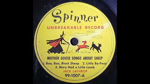 Jack Lathrop – Mother Goose Songs About Sheep