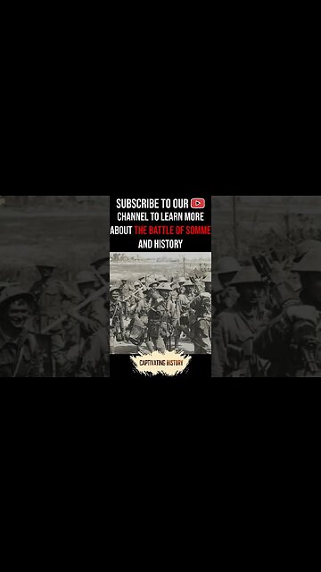 Who Fought in the Battle of Somme? #shorts
