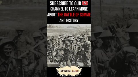 Who Fought in the Battle of Somme? #shorts