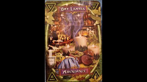 #5 Witches' Kitchen Oracle Cards Bay Leaves