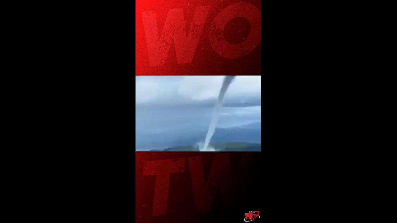 Waterspout on Lake Tanganyika