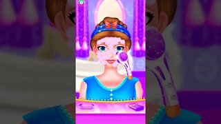 princess makeup #shorts #ytshorts #youtubeshorts #viral #trending #games