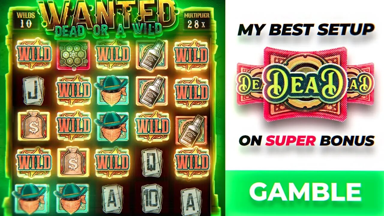 MY BEST SUPER BONUS ON WANTED DEAD OR A WILD BONUS BUYS!