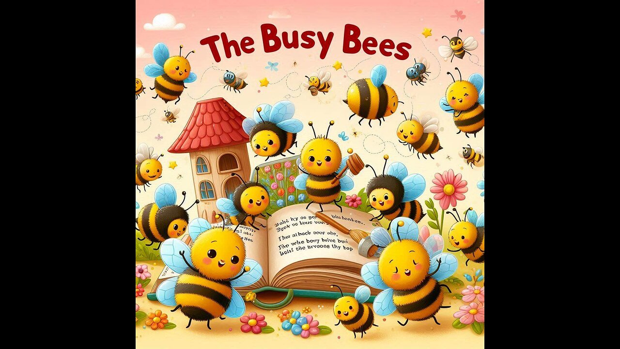 “The Busy Bees: Sweet Nursery Rhymes” Rhyme No.- 1