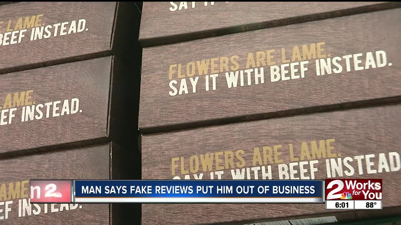 Local business owner says questionable online reviews put him out of business