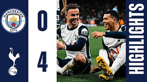 Man city 0-4 Tottenham Hotspur ||premier league highlights