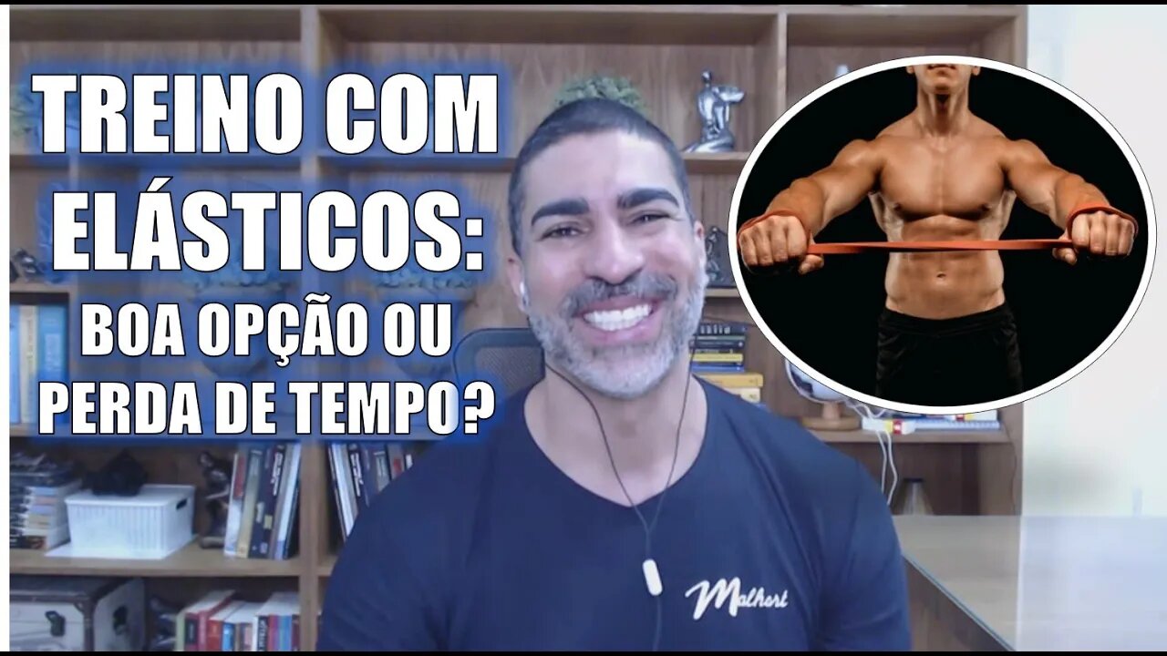 Treine em casa: Treino com elásticos dão ótimos resultados