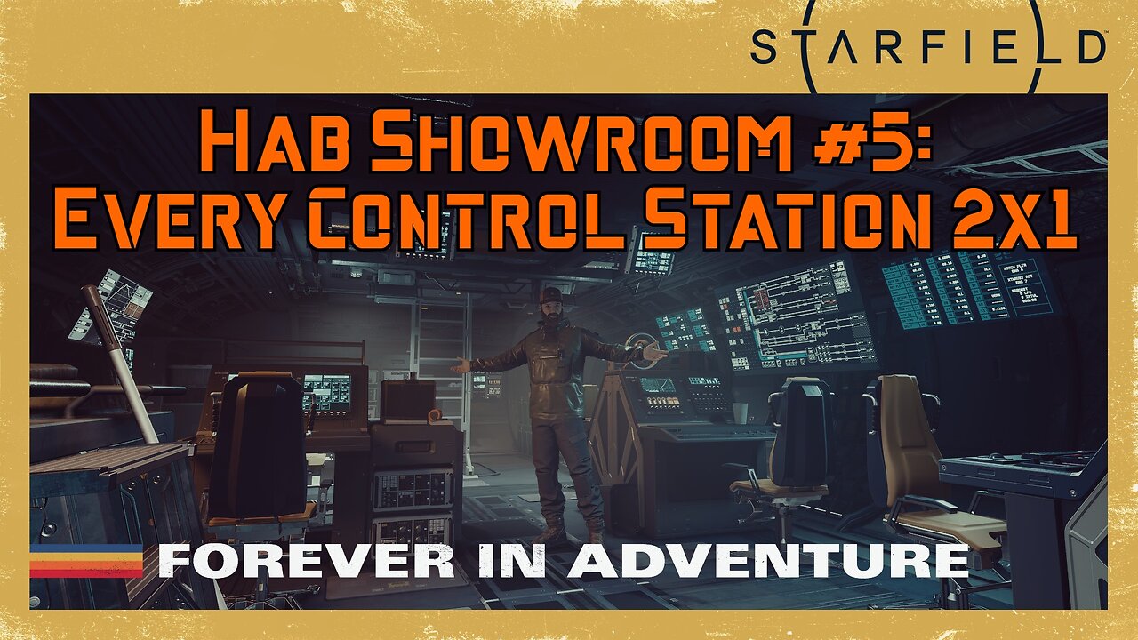 Starfield Hab Showroom 5: Every 2x1 Control Station