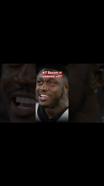 Aj Brown spitting facts!