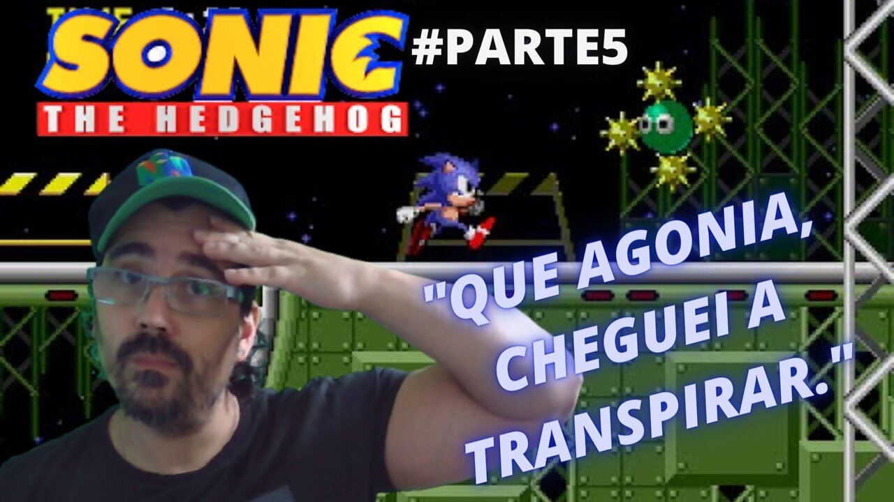 JOGANDO ATÉ ZERAR - SONIC THE HEDGEHOG - MEGA DRIVE - #parte5 - Star Light Zone da agonia