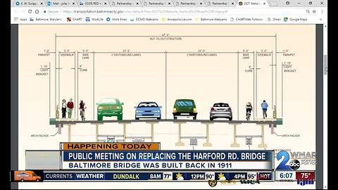 Meeting Wednesday on Harford Rd. Bridge replacement project