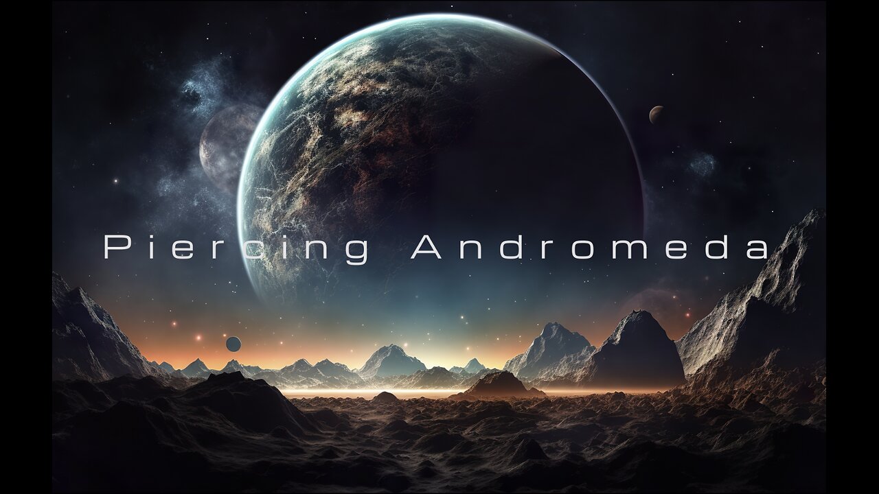 Piercing Andromeda - Space Ambient Music | An Interstellar Dystopian Journey