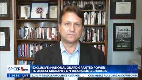 Bensman on Spicer National Guard Able To Arrest Migrants 10/20/21