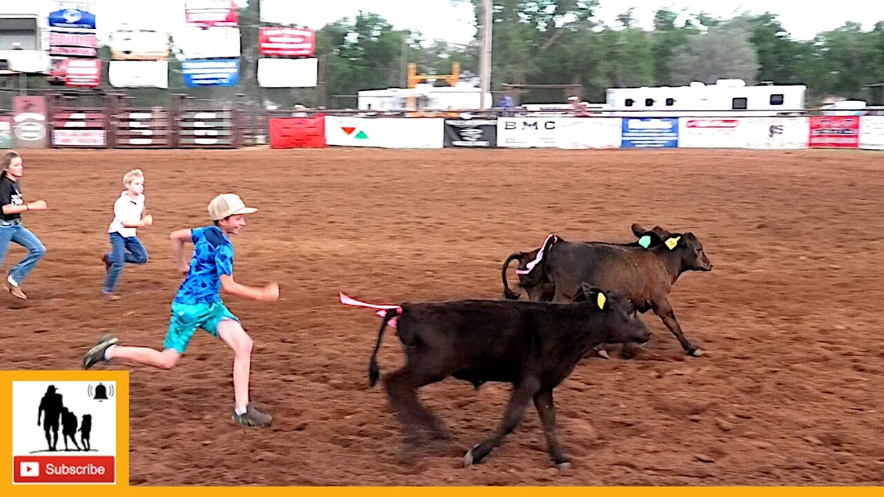 Calf Scramble - 2023 Wellington Pro Rodeo | Thursday