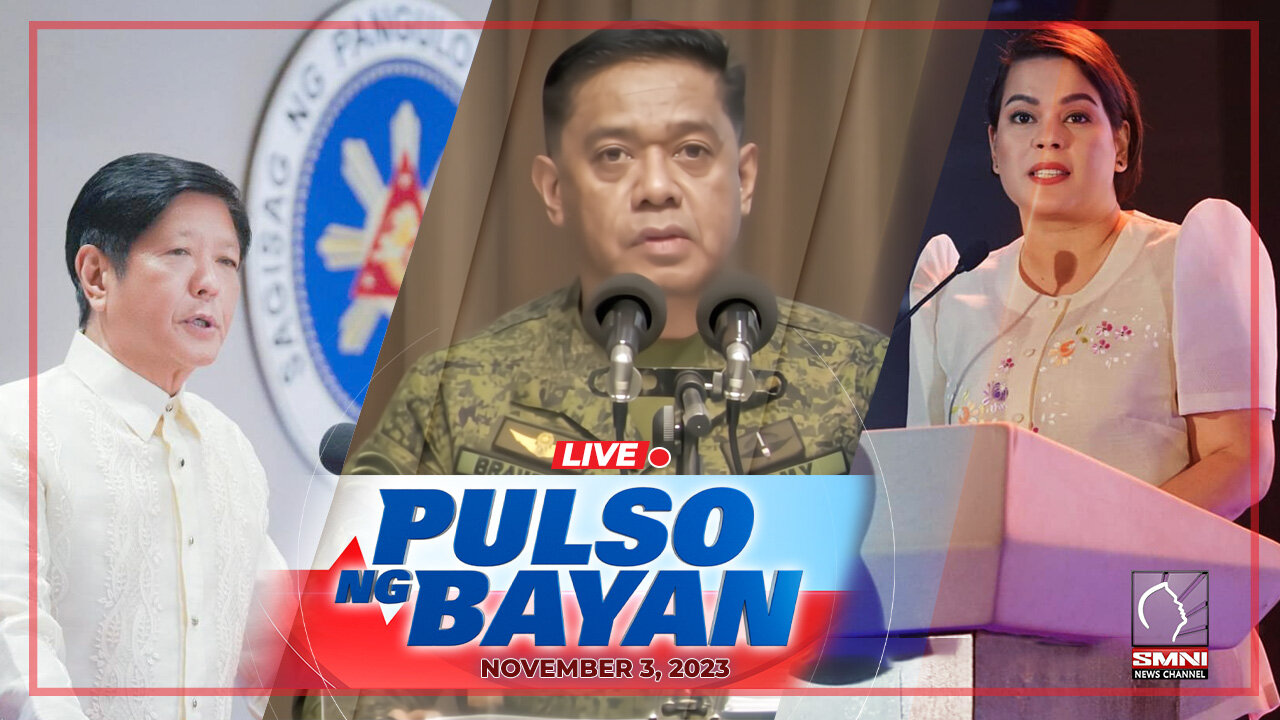 LIVE: Pulso ng Bayan kasama sina Atty. Harry Roque, Admar Vilando at Jade Calabroso | Nob. 3, 2023