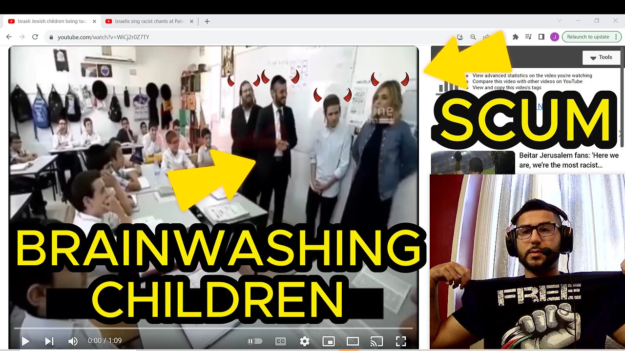 Israel Brainwashing Kids & Spreading Hate