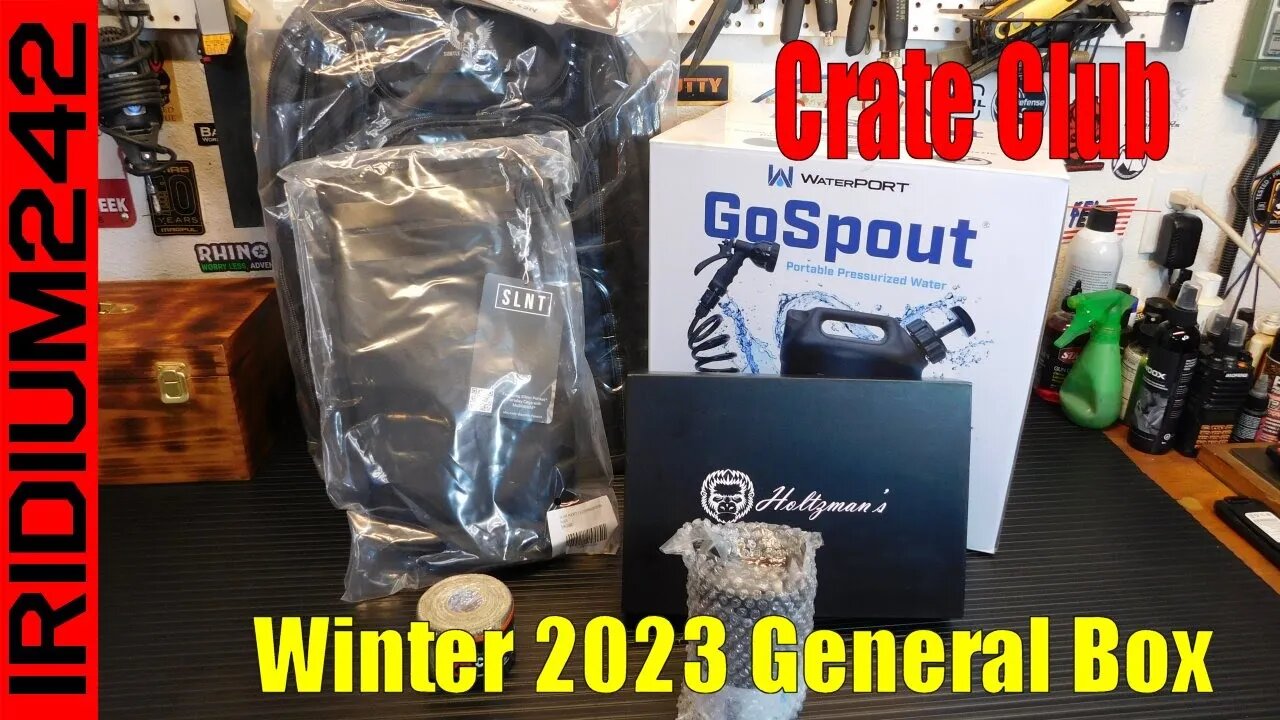 Crate Club: Winter 2023 General Box Unboxing