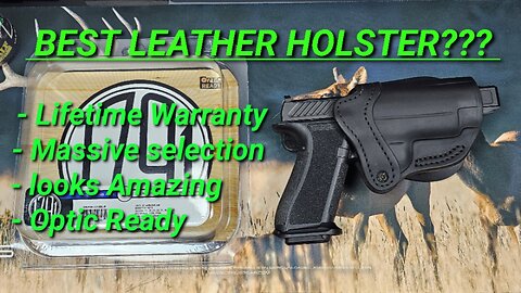 Breaking In a Leather Holster