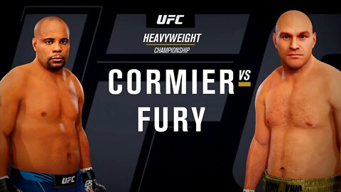 EA Sports UFC 4 Gameplay Tyson Fury vs Daniel Cormier