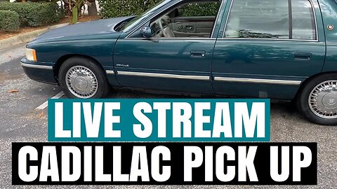 Cadillac Pick Up Sneak Peak and Live Stream