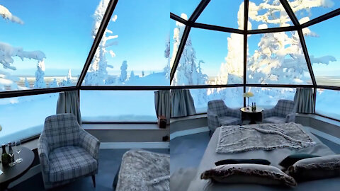 The perfect winter getaway at Levin Iglut hotel in Finland 🤍