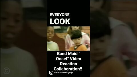 Clip #1 of a Band Maid " Onset" First Reaction/ Video Reaction Collaboration! #bandmaidonset